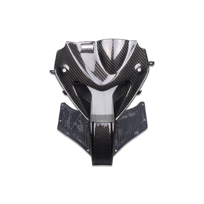 NT 2009-2014 S1000RR 100% Carbon Fiber Head Nose Cowl Air Intake Twill Weave