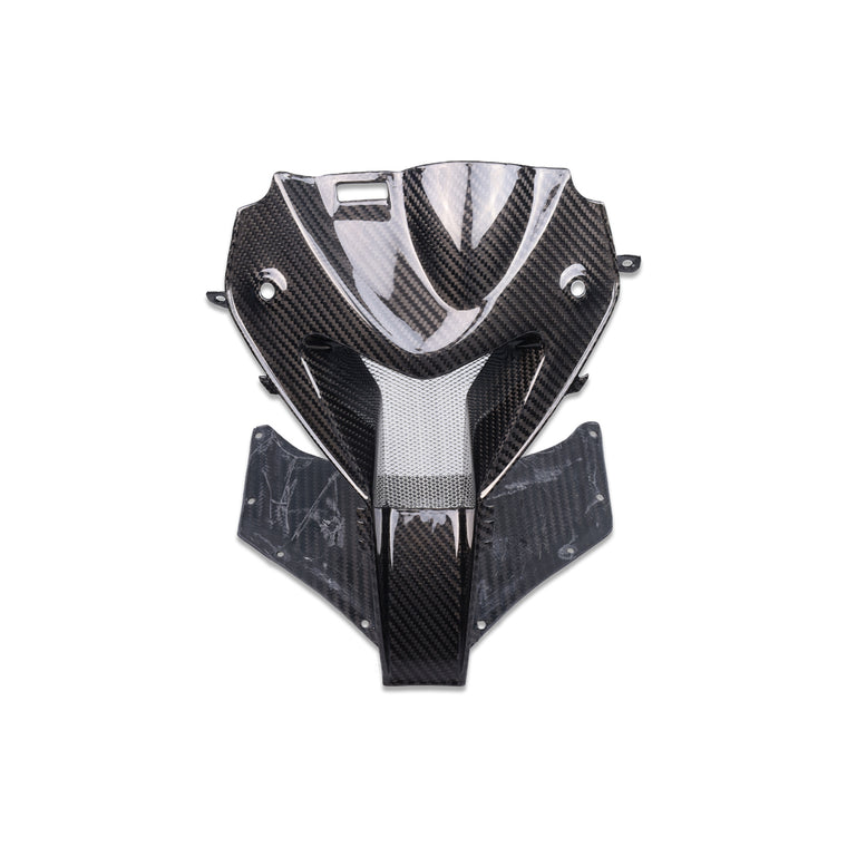 NT 2009-2014 S1000RR 100% Carbon Fiber Head Nose Cowl Air Intake Twill Weave