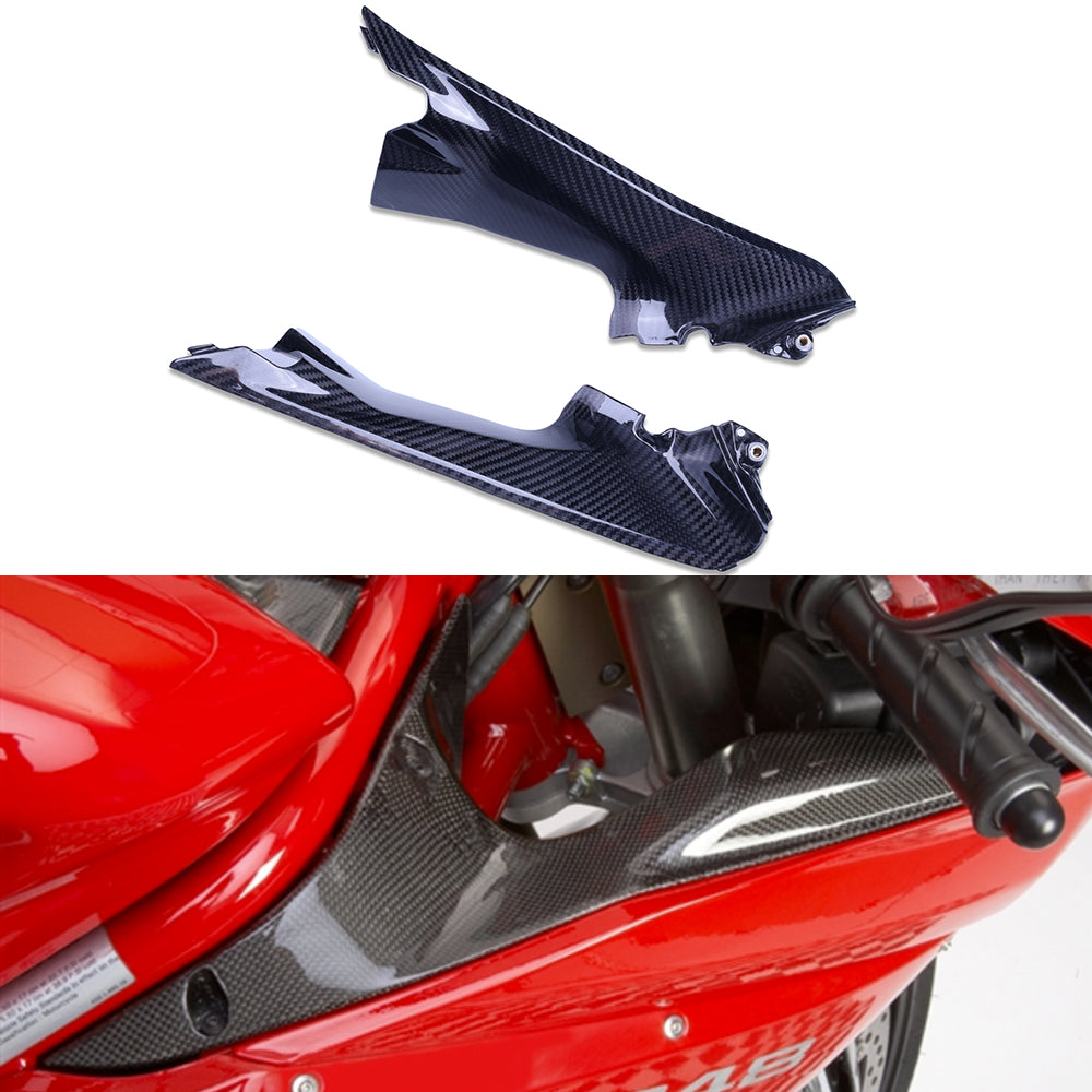 NT 100% Carbon Fiber Air Duct Covers for Ducati 899  1299 Panigale  959  1199