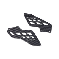 NT 2009-2014 BMW S1000RR  Heel Plates - 100% Carbon Fiber