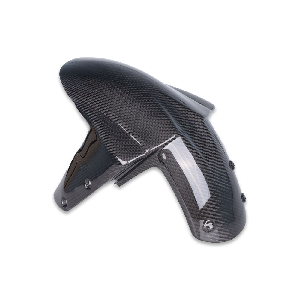 NT FAIRING Real 3K Carbon Fiber Front Tire Fender Fairing Mud Guard for Kawasaki Ninja 2004-2007 ZX10R & 2005-2008 ZX6R 636, Glossy 2x2 Twill Weave