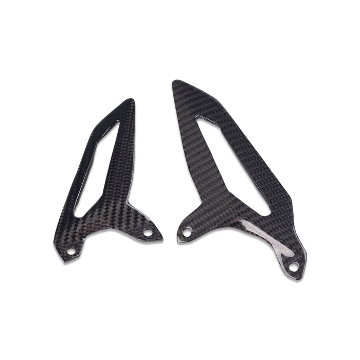 NT 2012-2020 Ducati 899 1199 1299 Panigale Heel Plates-100% Carbon Fiber  959