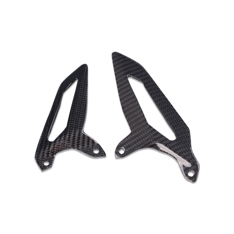 NT 2012-2020 Ducati 899 1199 1299 Panigale Heel Plates-100% Carbon Fiber  959