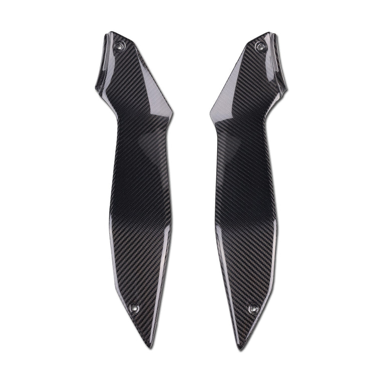 NT 2021-2022 Kawasaki Z H2 Rear Seat Side Panels - 100% Carbon Fiber a01