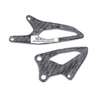 100% Carbon Fiber Rearsets Heel Guards Plates Fit for Yamaha 2015-2020-2026 R1 R1M R1S