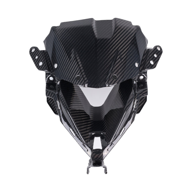 NT 100% Real 100% Carbon Fiber Center Front Fairing For 2019 21 22 2023 Ninja ZX6R