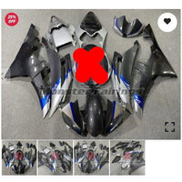 Custom Carbon Fiber Painted Fairing Kit fit for YZF R6 2008-2016 with HALF tank cover