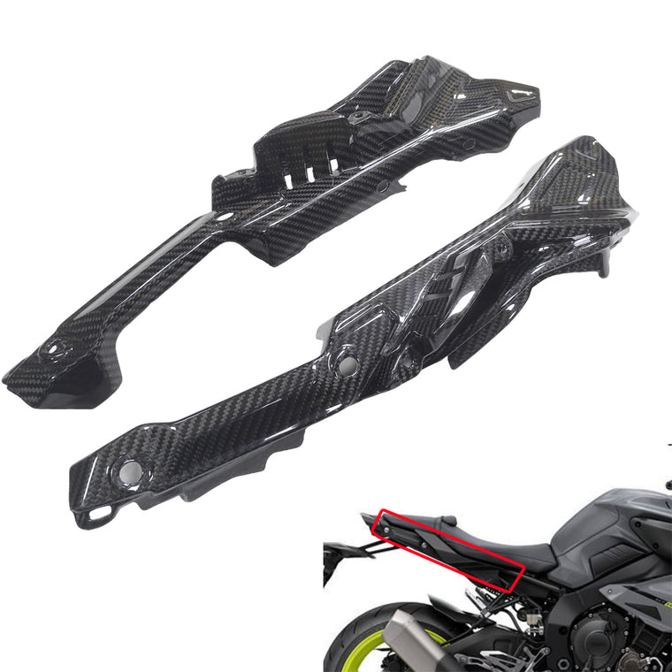 NT 100% Carbon Fiber Seat Side Panels Fit for Yamaha 2016-2021 FZ-10, MT-10