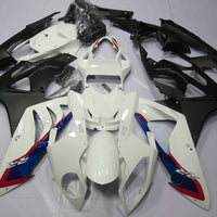 NT White Matte Black Fairing Fit for BMW 2009-2014 S1000RR Injection Mold a029