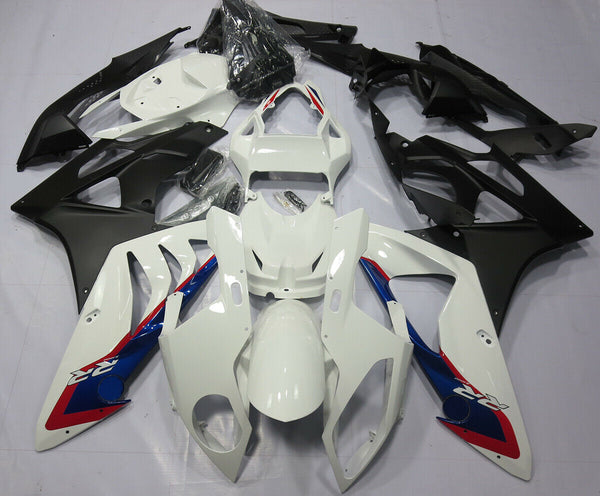 NT White Matte Black Fairing Fit for 2009-2014 S1000RR Injection Mold a029