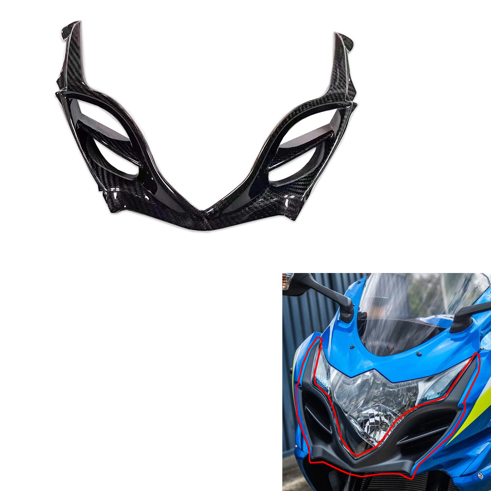 NT Real 100% Carbon Fiber Air Vent Front Fairing Fit for Suzuki 09-16 GSXR 1000