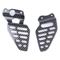 NT Real 100% Carbon Fiber Heal Plates for Yamaha 2017-2018-2019-2020-2021 YZF YZF R6
