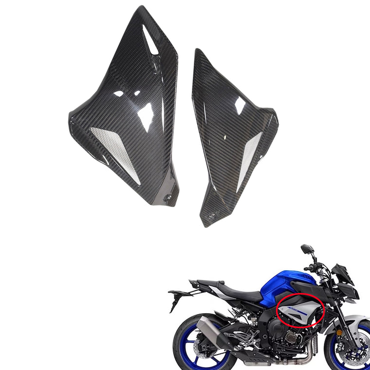 NT 100% Carbon Fiber Small Side Panels Fit for Yamaha 2016-2021 FZ-10, MT-10