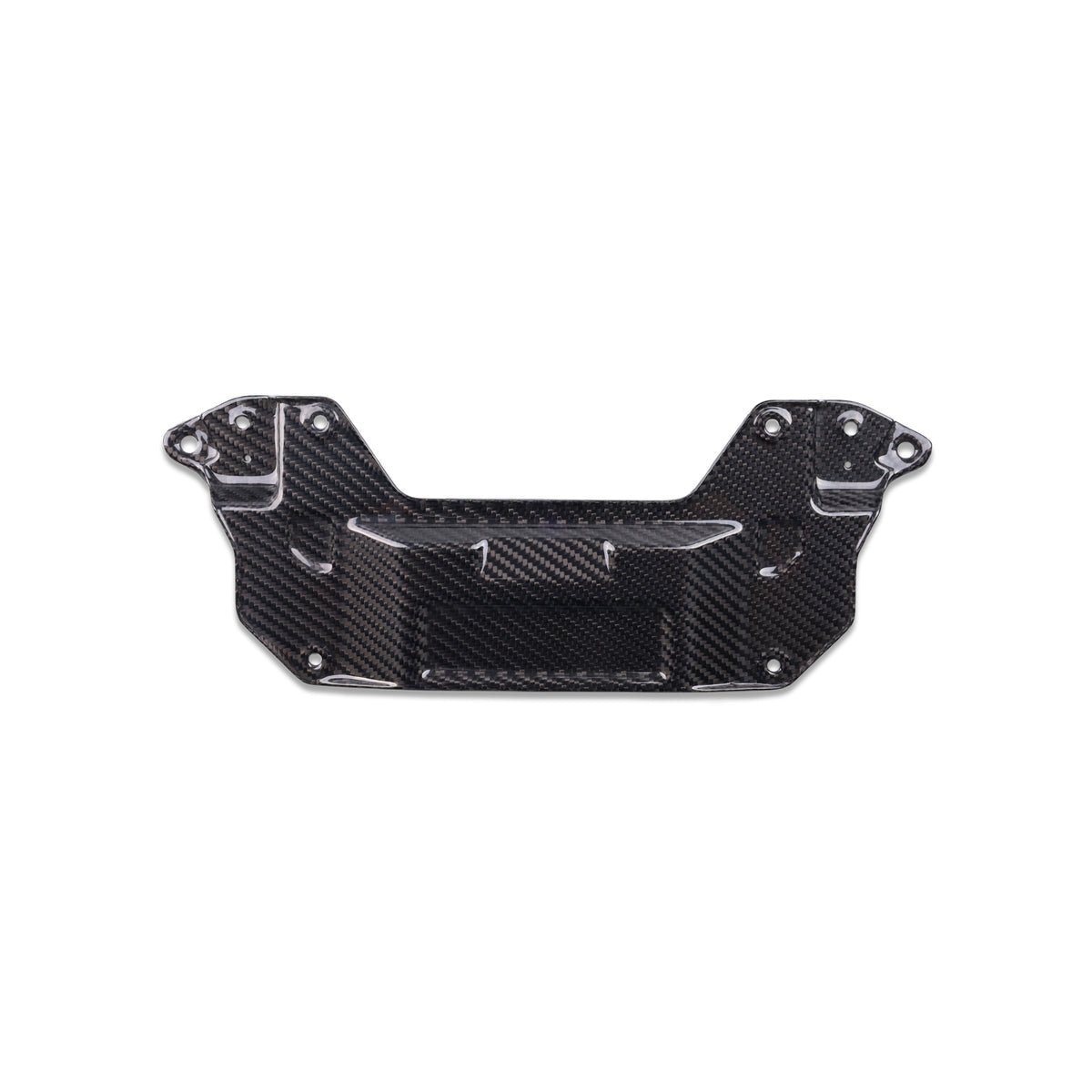 100% Carbon Fiber Battery Mounting Bracket Holder Cover Fit for Yamaha 2015-2020-2026 R1 R1M R1S