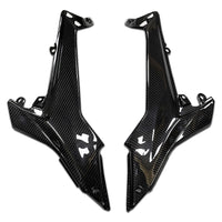 NT 100% Carbon Fiber Tank Side Panel Fit for Kawasaki Ninja 2017-2025 650R Z650