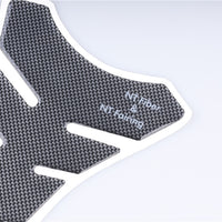 3PC 3D Vinyl Carbon Fiber Look Pro Fuel/Gas Tank Pad Motorcycle/Bike Protector