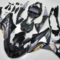 NT Matte Black Shark Teeth Fairing Fit for BMW 2009-2014 S1000RR Injection a007