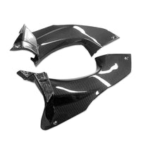 NT 2012-2025 Kawasaki Ninja ZX14 ZZR1400 Dash Airduct Covers-100% Carbon Fiber