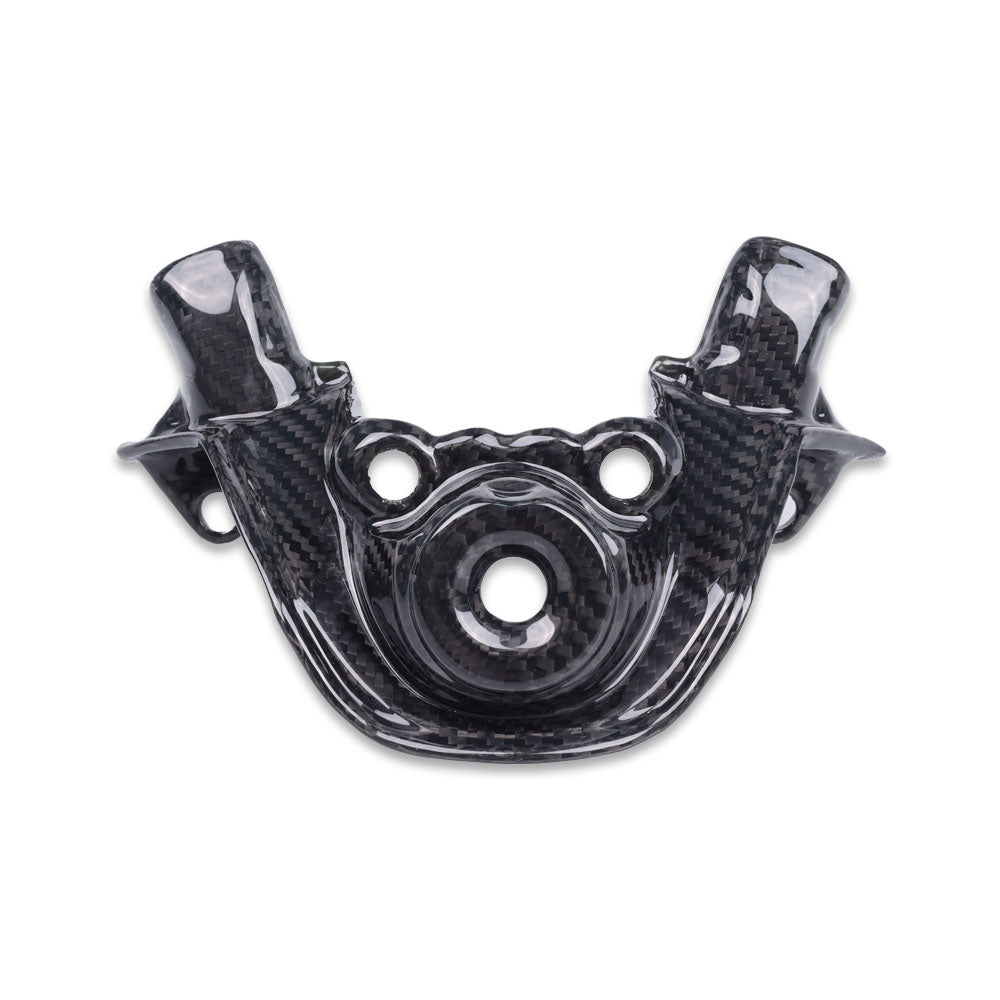 NT FAIRING Real 3K Carbon Fiber Key Guard Cover for Ducati 2020-2022 Streetfighter V4/V4S, Glossy 2x2 Twill Weave