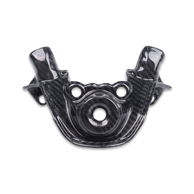 NT FAIRING Real 3K Carbon Fiber Key Guard Cover for Ducati 2020-2022 Streetfighter V4/V4S, Glossy 2x2 Twill Weave
