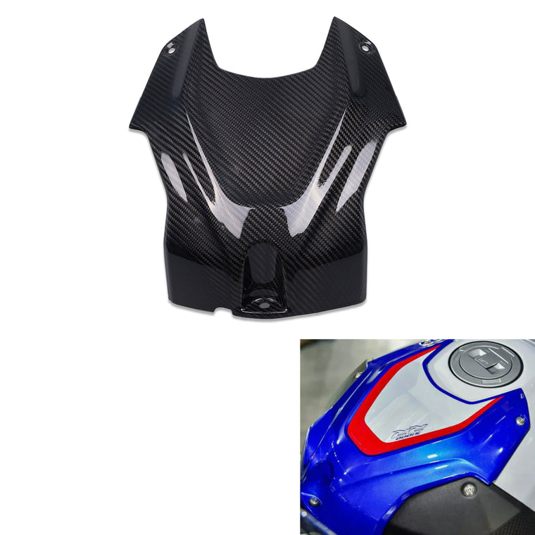 NT 100% Carbon Fiber Front Tank Cover Protection for BMW S1000RR 2019-2022 M1000RR