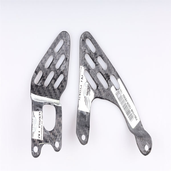 NT Carbon Fiber Heel Plates Fit for Yamaha 03-05 YZF R6 & 06-09 YZF R6S