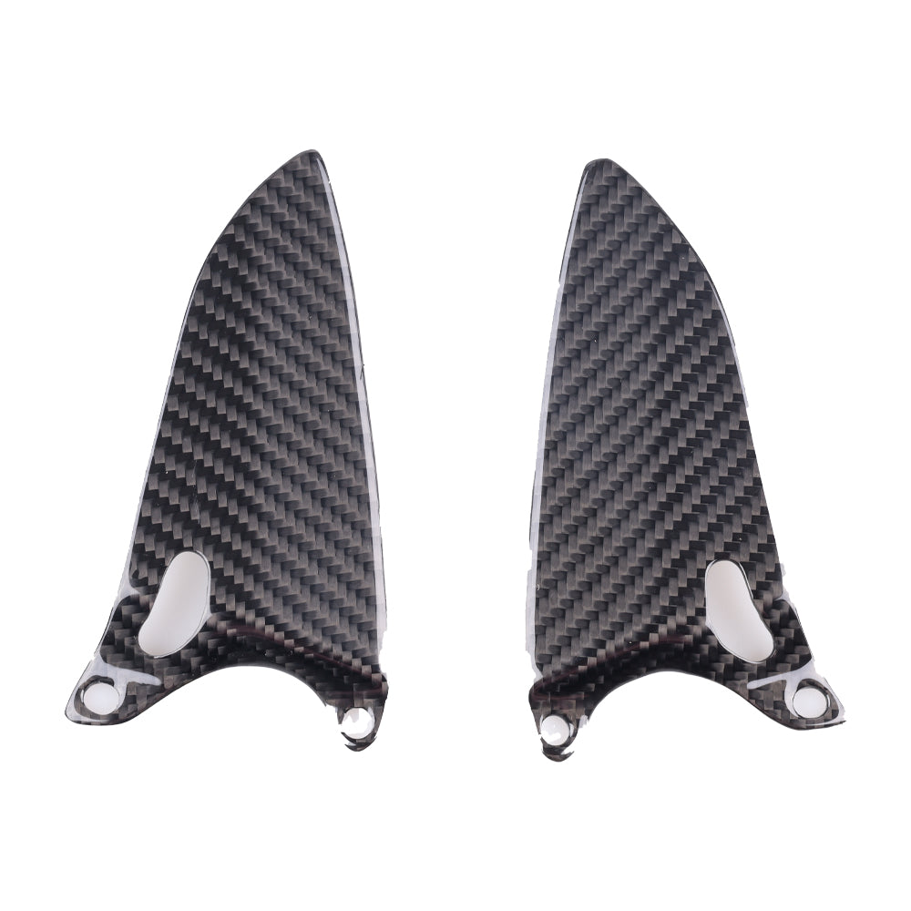 NT Ducati 848 1098 1198 100% Carbon Fiber Rearset Foot Peg Mount Heel Guard