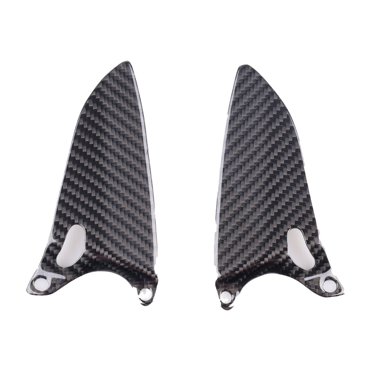 NT Ducati 848 1098 1198 100% Carbon Fiber Rearset Foot Peg Mount Heel Guard