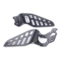 NT Real 100% Carbon Fiber Heal Plates for Yamaha 2017-2018-2019-2020-2021 YZF YZF R6