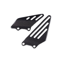 NT 2006-2024 Kawasaki Ninja ZX14 ZZR1400 Heel Plates - 100% Carbon Fiber