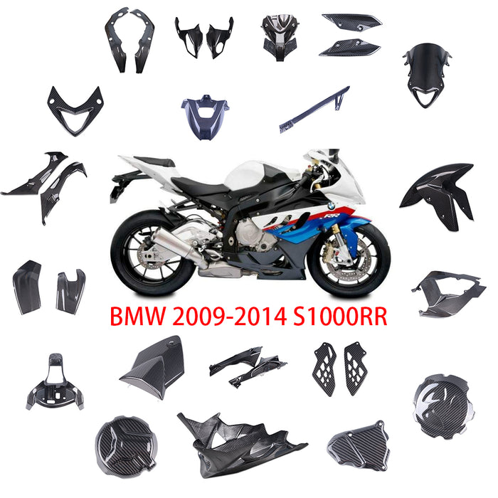 NT 100% Real 3K Twill Carbon Fiber Piece for BMW 2009-2014 S1000RR