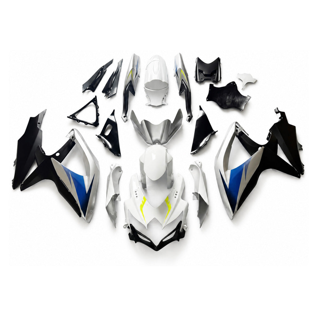 NT Fairing Fit for Suzuki 2008-2010 GSXR600/750 N135- Green White Black | ABS Injection - 5