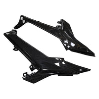 NT 100% Carbon Fiber Tank Side Panel Fit for Kawasaki Ninja 2017-2025 650R Z650