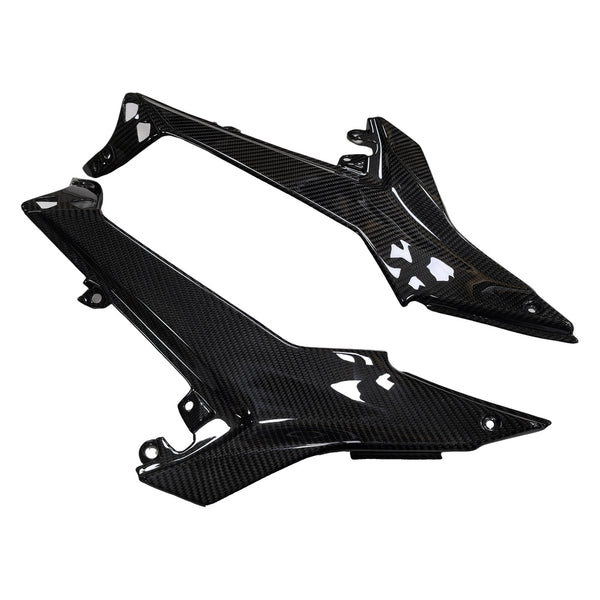 NT 100% Carbon Fiber Tank Side Panel Fit for Kawasaki Ninja 2017-2025 650R Z650