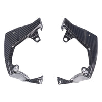 NT Small Inner Duct Covers in 100% Carbon Fiber for Kawasaki ZX6R 2019-2023