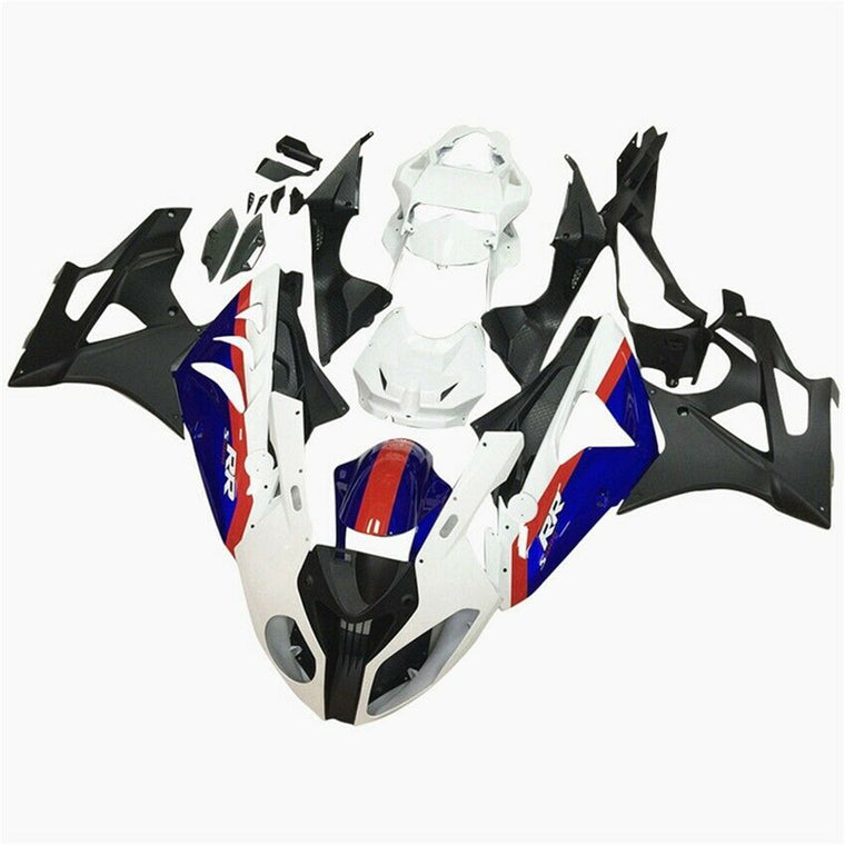 NT Fairing Fit for BMW 2009-2014 S1000RR A006- White Black | ABS Injection