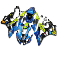NT Fairing Fit for 2009-2014 S1000RR Metallic Blue Shark Injection Mold a013