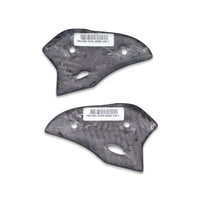 2021-2024 Suzuki GSX1300R Gen3 Hayabusa Heel Plates - 100% Carbon Fiber