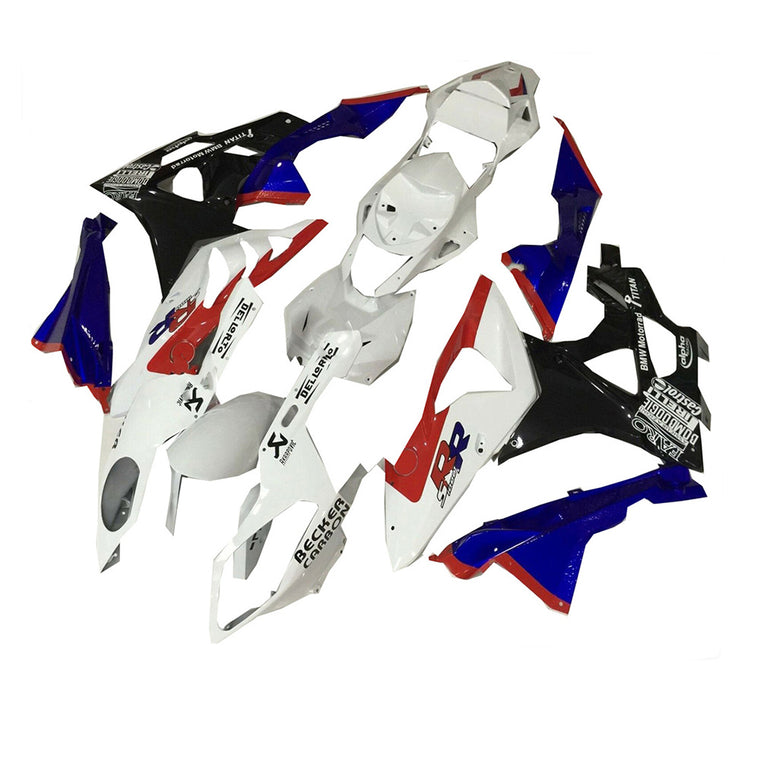 NT Fairing Fit for BMW 2009-2014 S1000RR A022- White Red Black | ABS Injection