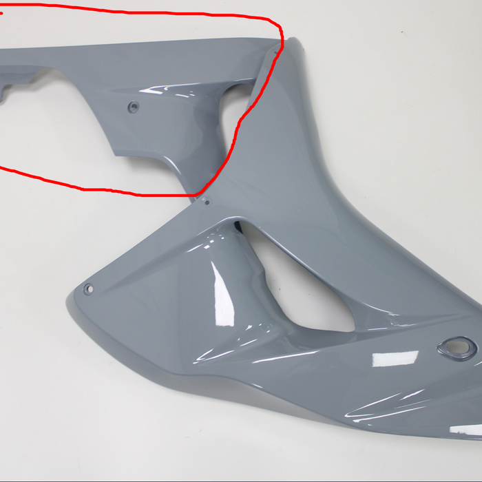 Injection Nardo Gray Plastic Left Side Lower Fairing Fit for Honda 2006 2007 CBR1000RR