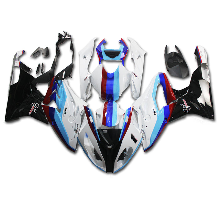 NT Fairing Fit for BMW 2015-2016 S1000RR White Blue Black Injection Mold a016