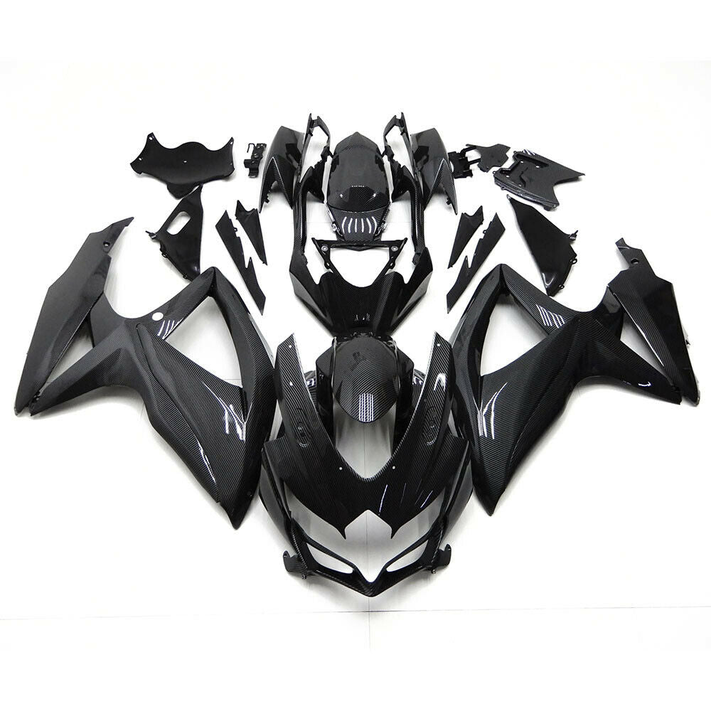 NT Injection Plastic Carbon Fiber Look Fairing Kit Fit for Suzuki 2008-2010 GSXR 600 750 N099