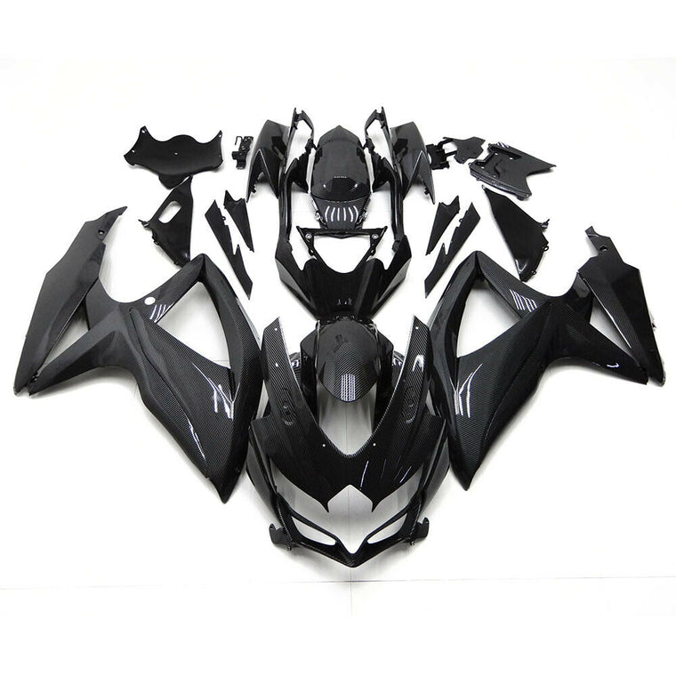 NT Injection Plastic Carbon Fiber Look Fairing Kit Fit for Suzuki 2008-2010 GSXR 600 750 N099