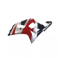 US STOCK NT Aftermarket Injection ABS Plastic Fairing Fit for GSXR 600/750 2001-2003 Red Silver Black U099 Available in TX