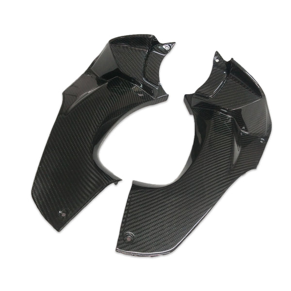 NT 2012-2025 Kawasaki Ninja ZX14 ZZR1400 Dash Airduct Covers-100% Carbon Fiber