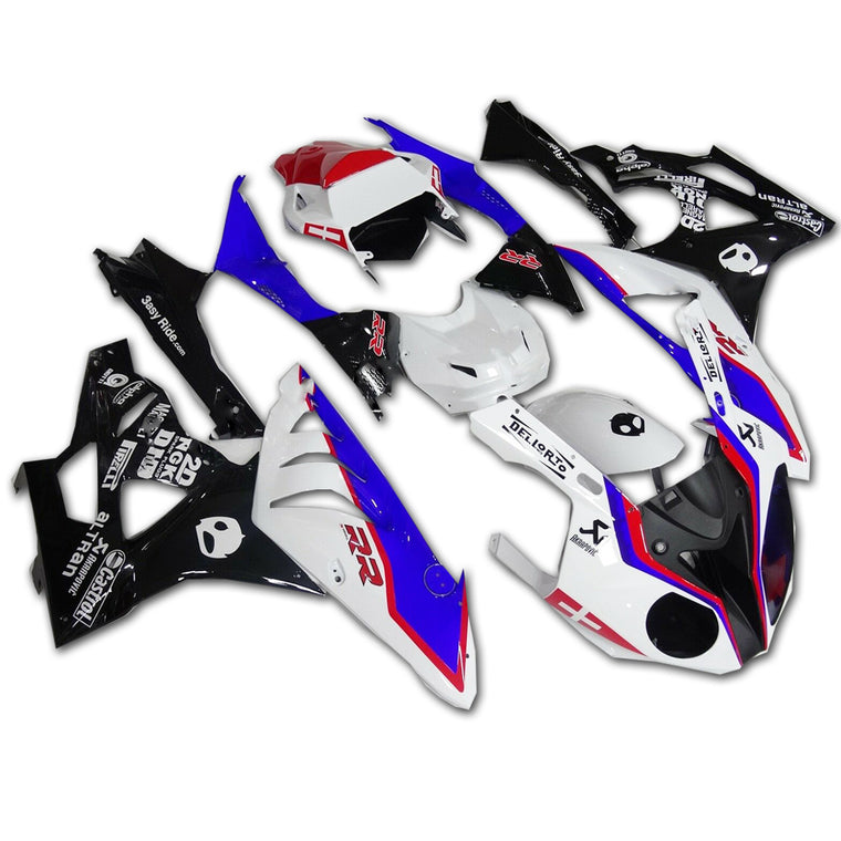 NT Fairing Fit for BMW 2009-2014 S1000RR A027- Blue White Black | ABS Injection