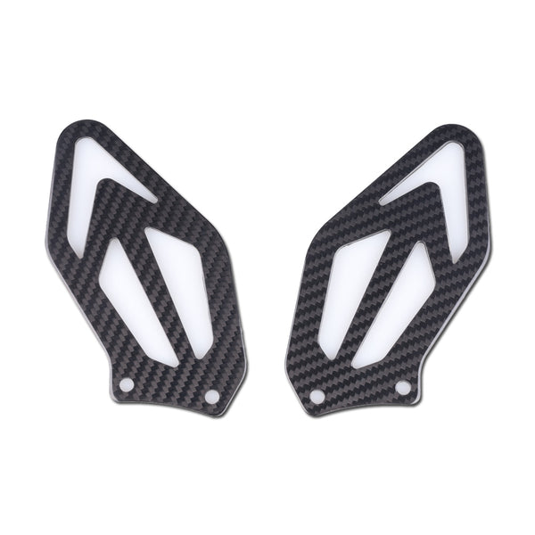 NT 2015-2018 BMW S1000RR  Heel Plates - 100% Carbon Fiber