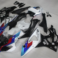 NT White Black ABS Fairing Kit Fit for BMW 2009-2014 S1000RR Injection a044