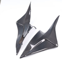 NT 2007-2012 Honda CBR600RR Gas Tank Side Knee Cover Panel-100% Carbon Fiber