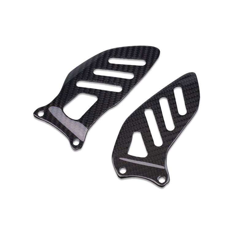 NT 2006-2010 GSXR 600/750 100% Carbon Fiber Rearset Foot Mount Heel Guard Plates Cowl